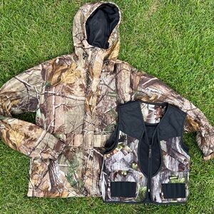Gamehide Camo Jacket and Vest Set…size M